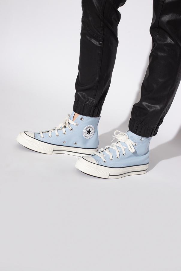 Extension fmedShops Spain top sneakers Converse Converse Chuck 70 hi navy blue black like denim twill wash 9 UK 42.5 EU special Light blue Chuck 70 Hi high